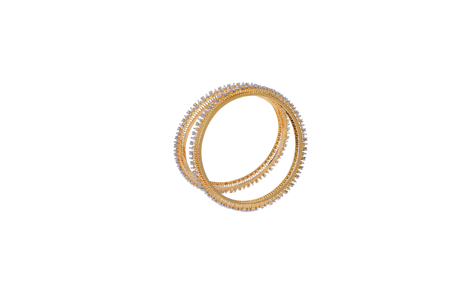 925 Silver Bangle - Substance & Luminescence Finish