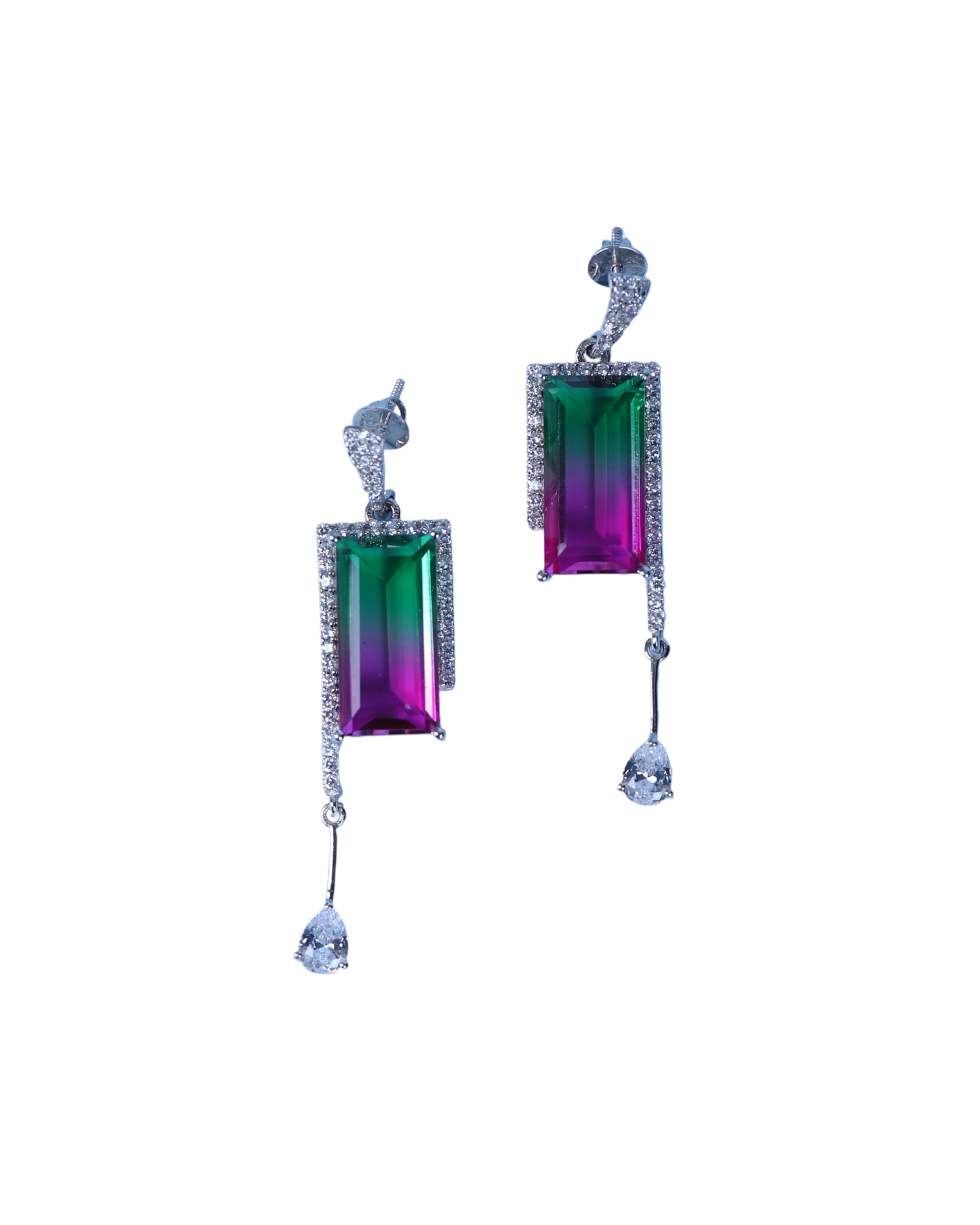 Pure Sterling Silver Traditional Earrings for Festive Wear & Fidelity