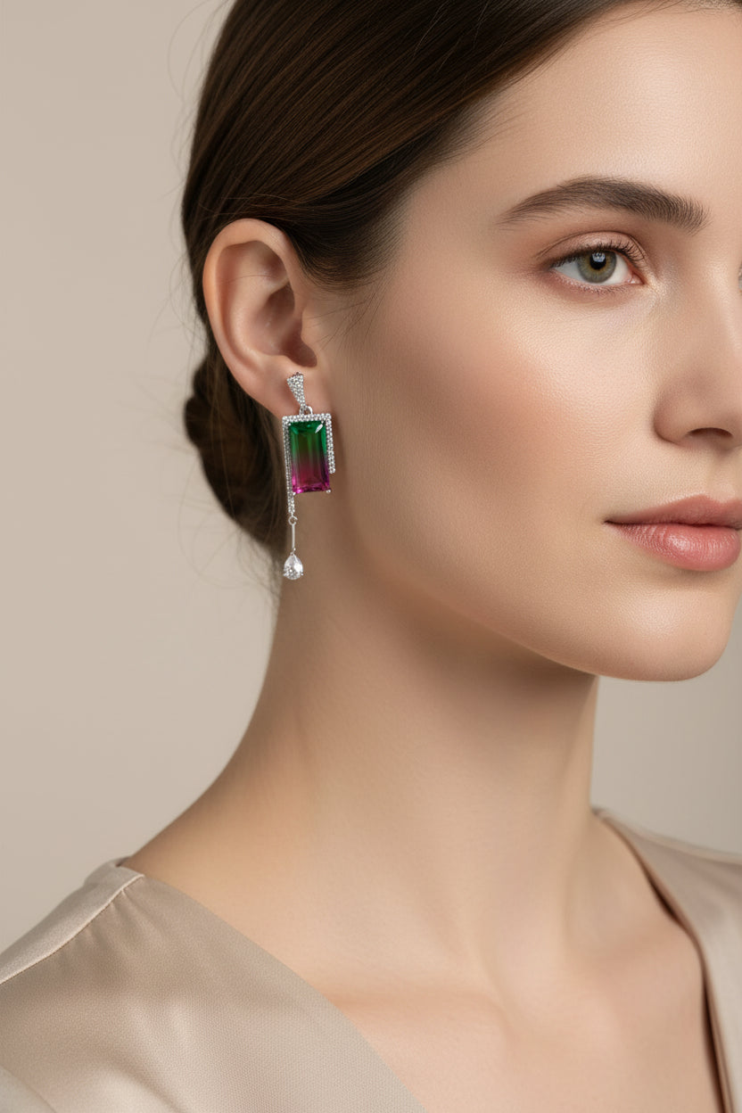 Pure Sterling Silver Traditional Earrings for Festive Wear & Fidelity