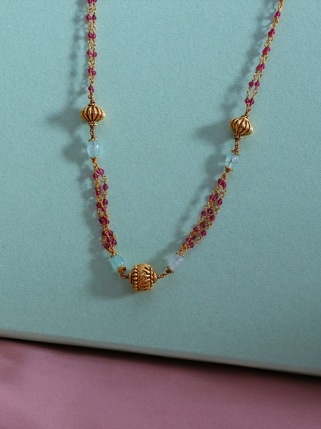 Traditional Beaded 92.5 Pure Silver Mala