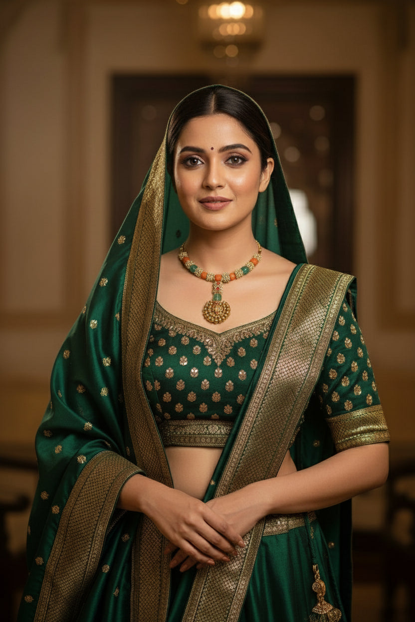 Heirloom Pure 925 Silver Long Necklace – Intricate Artistry