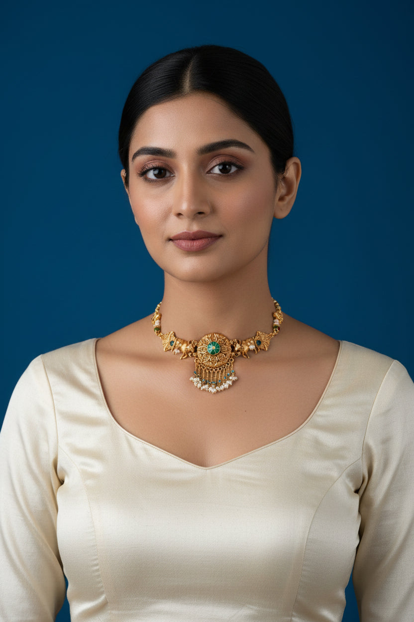 925 Silver Classic Interlocking Necklace for Daily Rituals