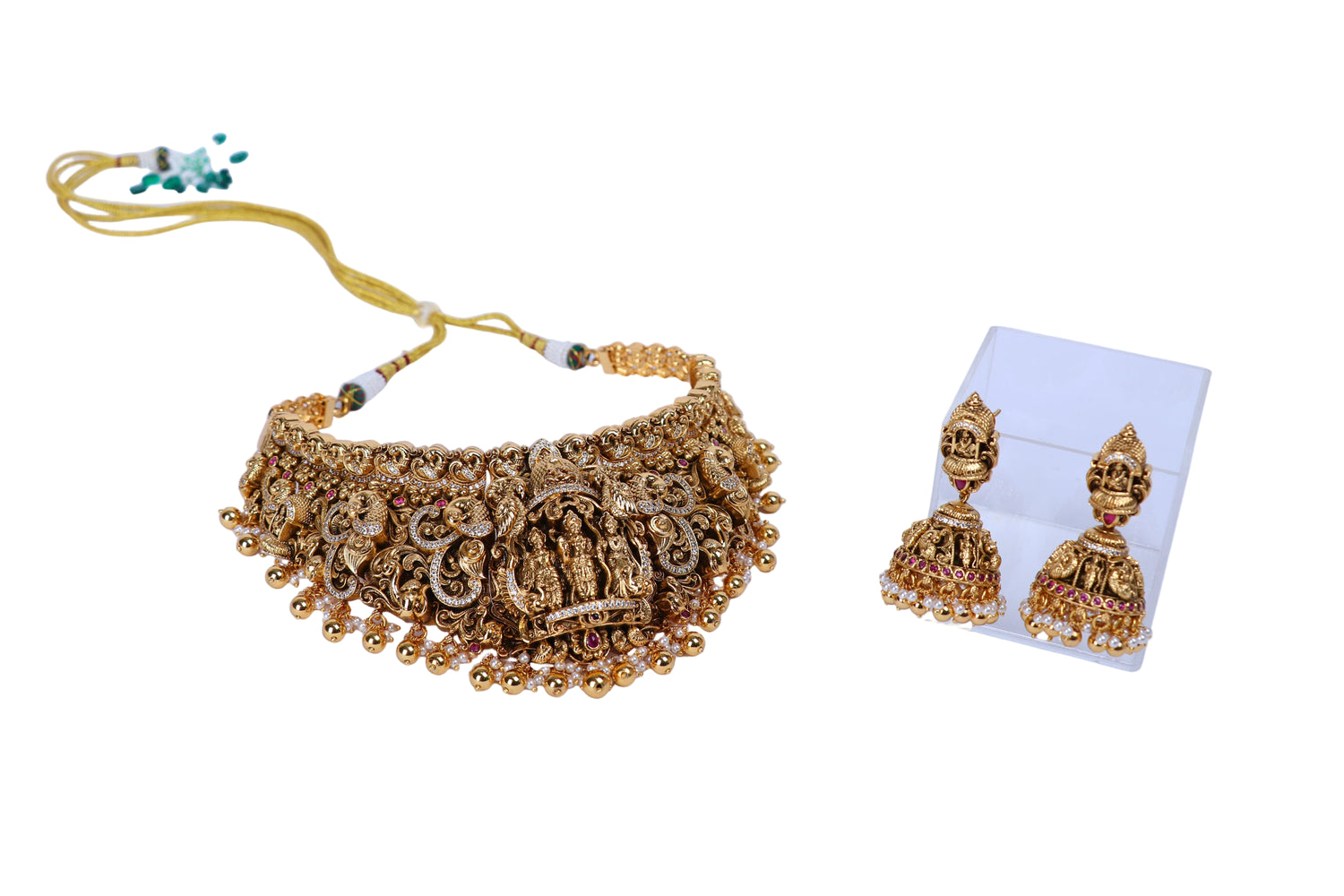 925 Silver Sleek Interlinked Set for Formal Elegance