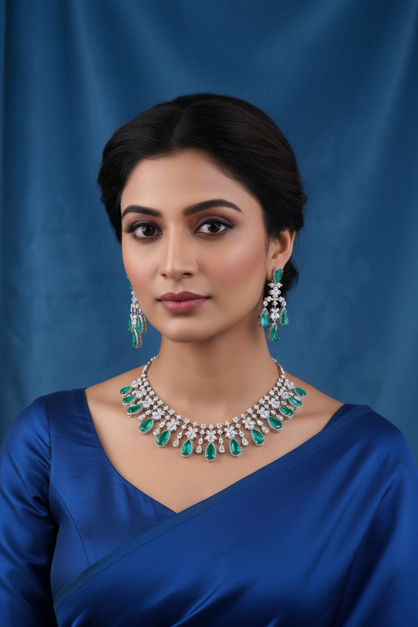 Enduring Pure 925 Silver Set – Handcrafted Traditional Design