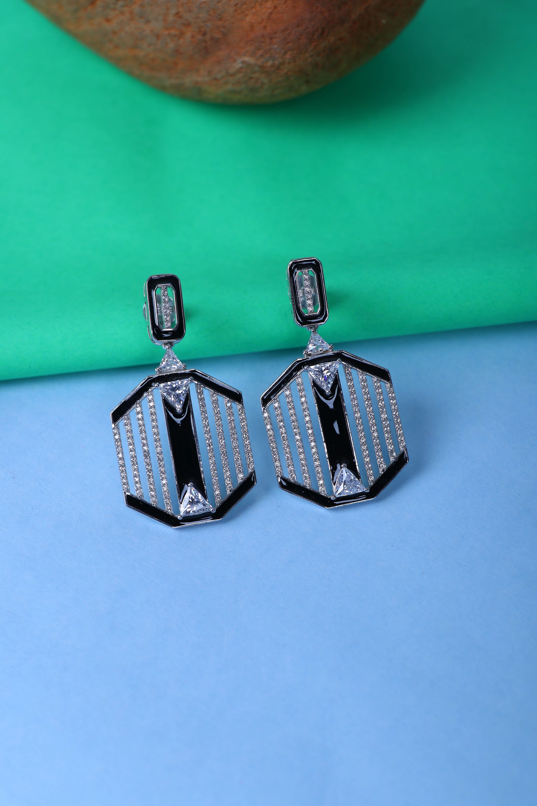 shop pair of silver earrings for women